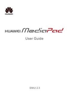 Huawei MediaPad T1 7.0 Pro manual. Camera Instructions.
